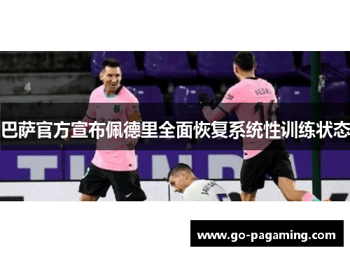 巴萨官方宣布佩德里全面恢复系统性训练状态 巴萨官方宣布佩德里全面恢复系统性训练状态