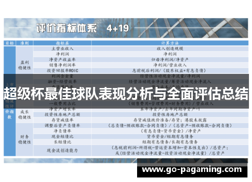 超级杯最佳球队表现分析与全面评估总结